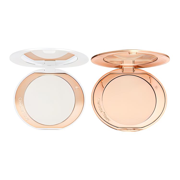 Charlotte Tilbury Airbrush Flawless Finish и Airbrush Brightening Flawless Finish Brightening Powder Fair+Finishing powder 1 Fair