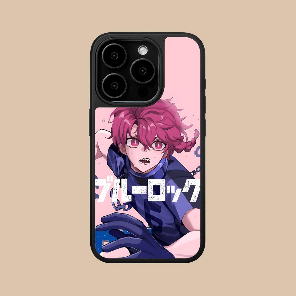 Blue Lock Ranze Kurona Matte Surface  Mobile Phone Case for iPhone 17 16 15 14 13 12 11 Air Pro Max Plus Colorful Cover iPhone 11