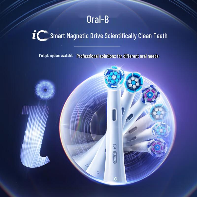 Oral-B IO Series Gentle Care Replacement Brush Heads 3-Pack