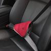 Universal Car Seat Belt Cover Triangle Safety Pad Clips for Baby Child Breathable Mesh Adjustable Secure Seat Belt Attachment