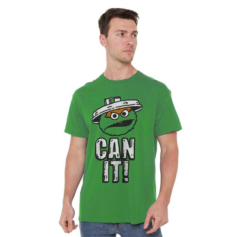 Sesame Street Unisex Adult Can It! T-Shirt