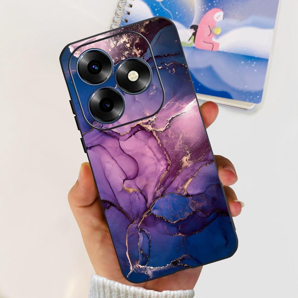 For Itel S23 Plus S681LN case itel S23 S665L Fashion Elegant Painted Soft Silicone TPU Phone Back Cover For Itel S23+ S23Plus