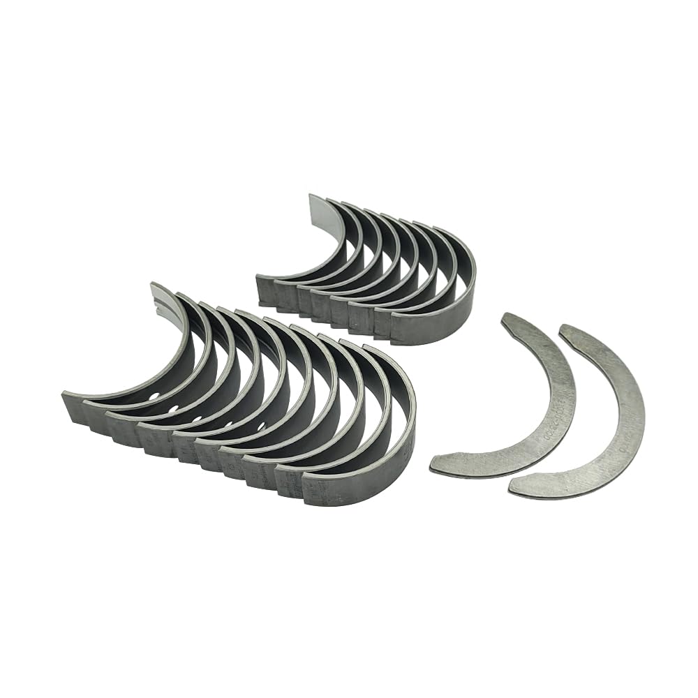 STD Main & Connecting Rod Bearing Set Fit for Hyundai Elantra Veloster for Kia Forte Soul Optima 1.6L Turbo 2013-2020, Replace 23060-2B701