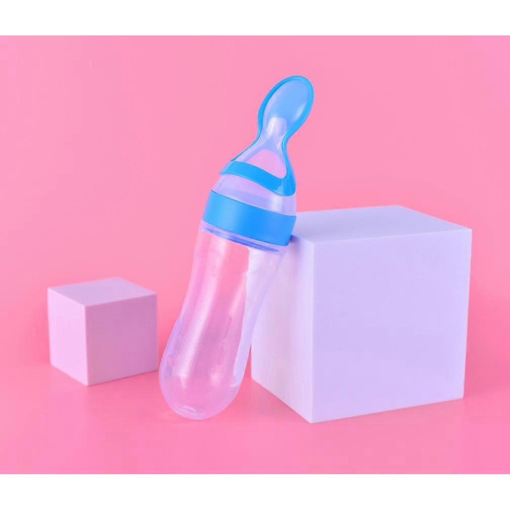 Baby Rice Paste Bottle Rice Paste Spoon Feeding Rice Paste Feeding Bottle Milk Dispenser Squeezing Spoon Rice Paste Feeding Bottle