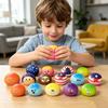 Steamed Bun Squeeze Toy Soft TPR Fidget Toy Portable Fun Vent Toy for Kids And Adults Office Desk Stress Reliever