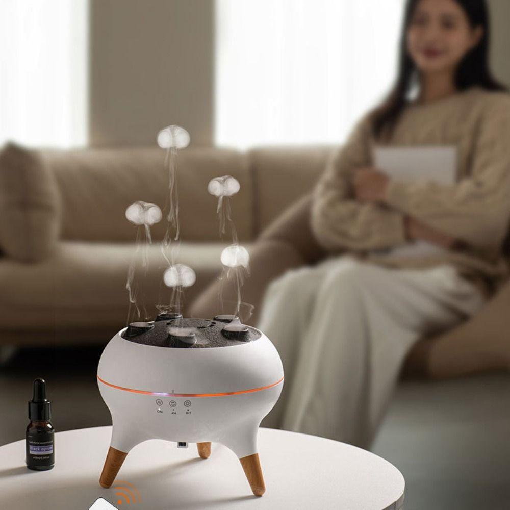 7 Color Lights Aromatherapy Diffuser Remote Control Cool Mist Humidifier  Home