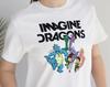 Rock Band Imagine Dragons Tshirt Unisex and Women New Summer Cotton Clothing Casual Fashion Short Sleeved Tee Streetwear Unisex
