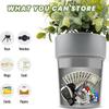 Flower Pot Safe Storage Tank Creative Box with Lock Insurance Password Storage Box Mini Money Keys Storage Organizer box