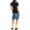 Tommy Hilfiger Solid Color Commuter Logo Embroidered Cotton Casual Versatile American Classic V-Neck Short Sleeve T-Shirt Women tops 76J4871-FAP