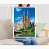 Apple One Puzzle 500-255 Sagrada Familia Kathedrale (Spanien) 500 Stück Hergestellt in Japan 5338 cm Weltkulturerbe Antonio Gaudí 100 Jahre nach seinem Tod