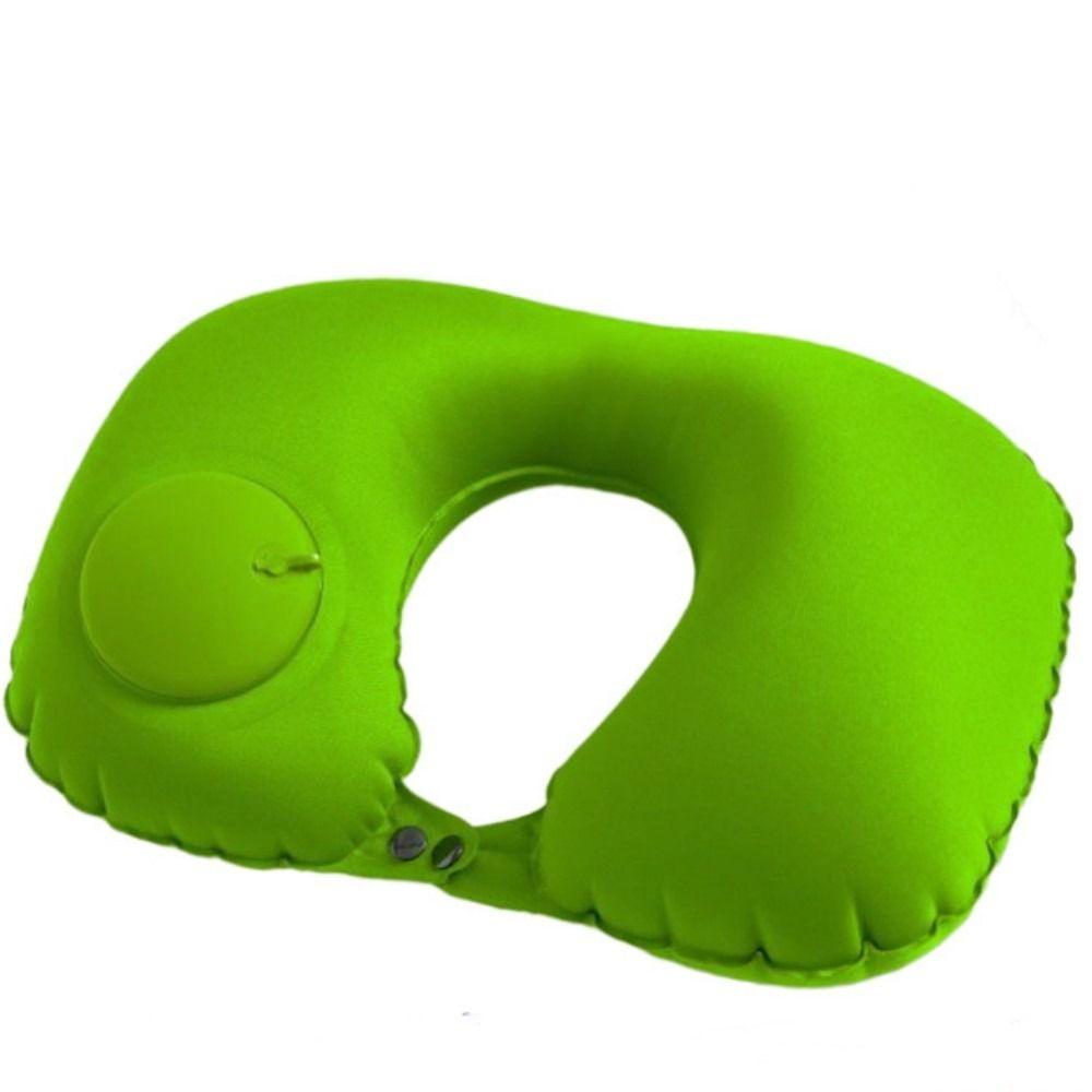 Portable Inflatable Airplane U-Shape Neck Pillow Travel Pillows Cervical Vertebr Pillow