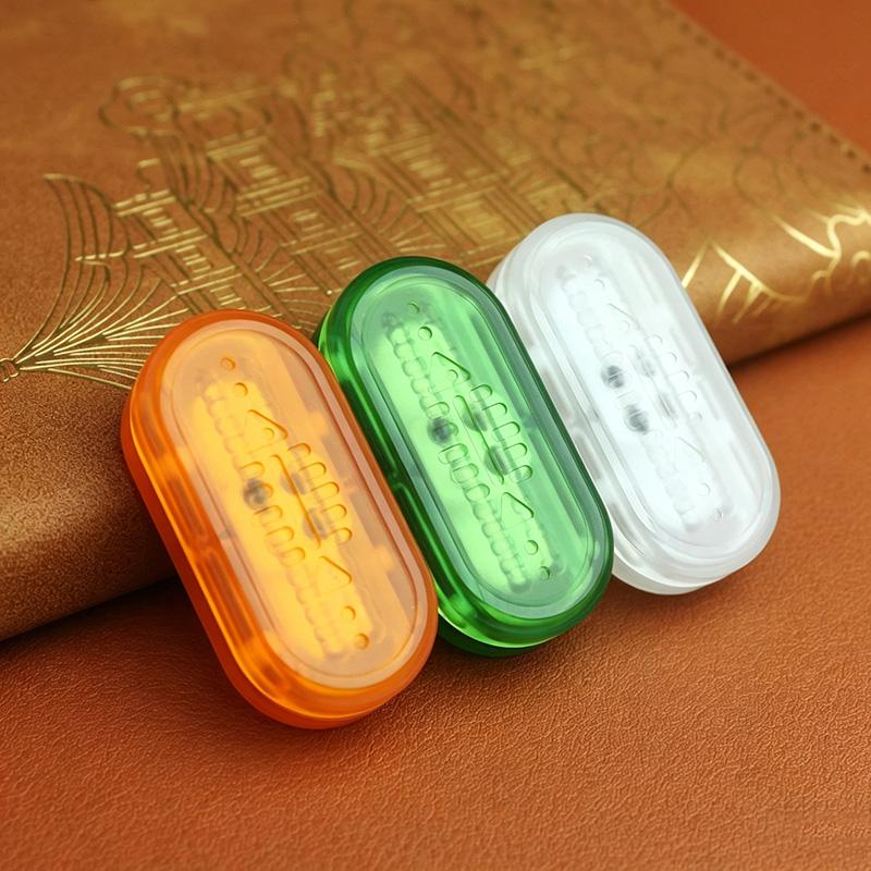 Fishbone E Fidget Spinner PMMA Push Slider Fidget Toys Adult Antistress Mechanical Fidget Slider Office Anxiety Relief Toys