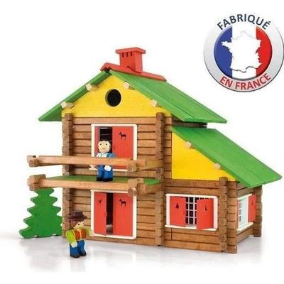 Jeujura - Wooden Construction - My Wooden Chalet 175 Pieces