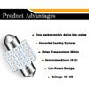 Led Combination Set of 24 Sets, Used for Interior Lights, Indoor Map Dome Lig