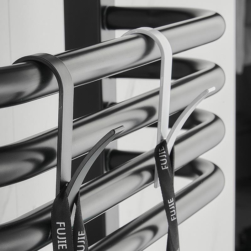 1Pcs Heizung Haken Bad Handtuch Aufhänger Rack Heizkörper Schiene Halterung Mantel Haken Kleidung Schal Rack Abnehmbare Raum Aluminium Haken