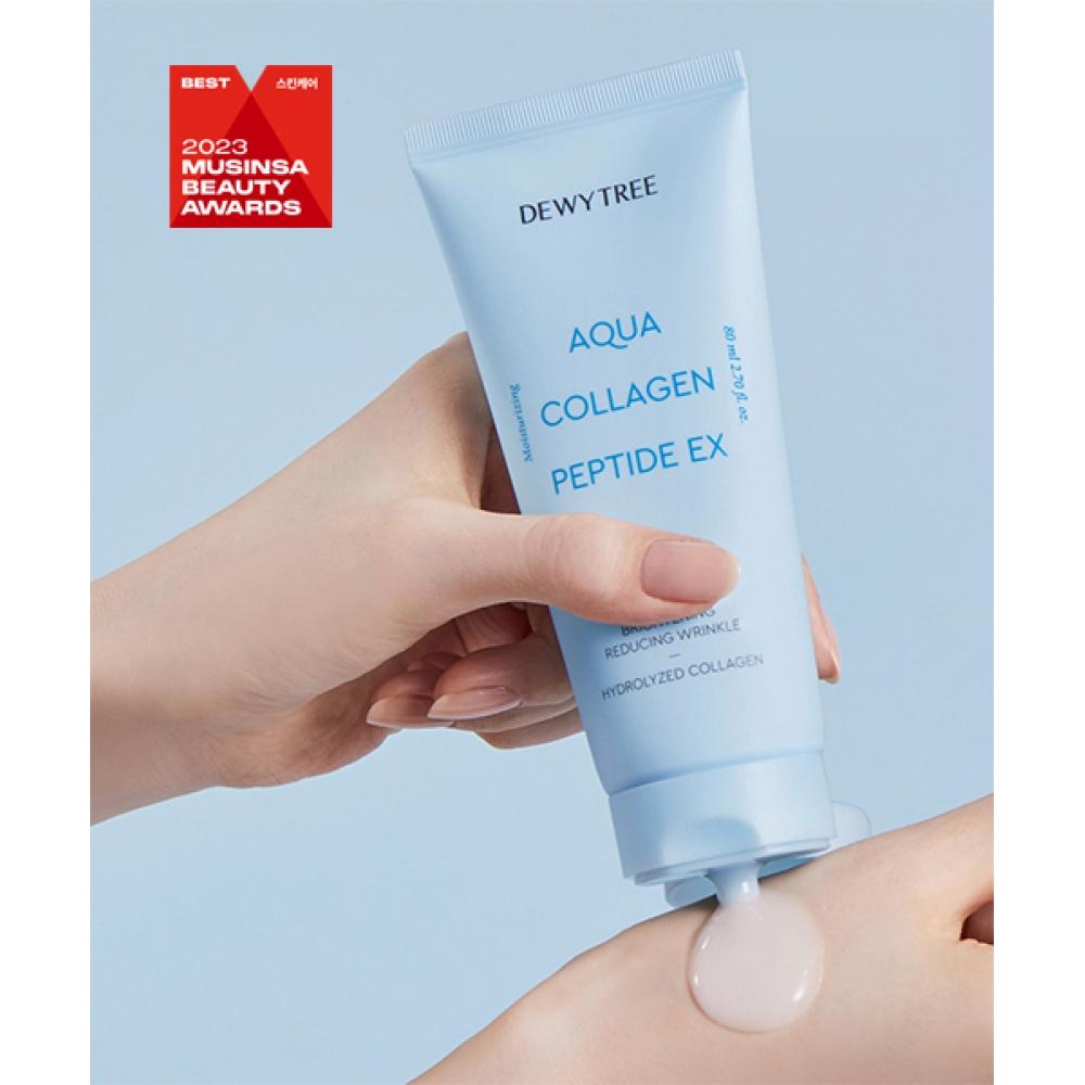 Dewytree [2 шт.] Aqua Collagen Peptide Ex Мульти-крем 80 мл none