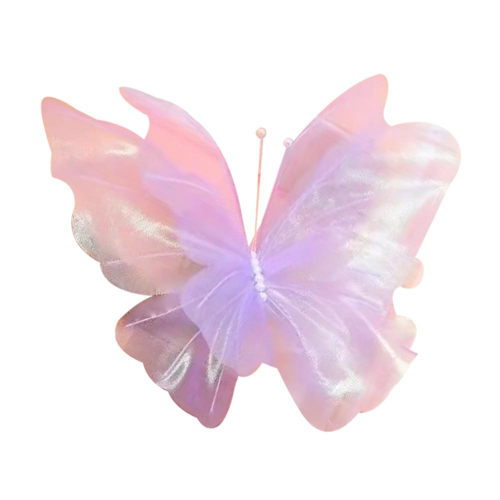 Big Size 3D Butterfly Decoration 50cm Large Artificial Butterfly  Valentines Day