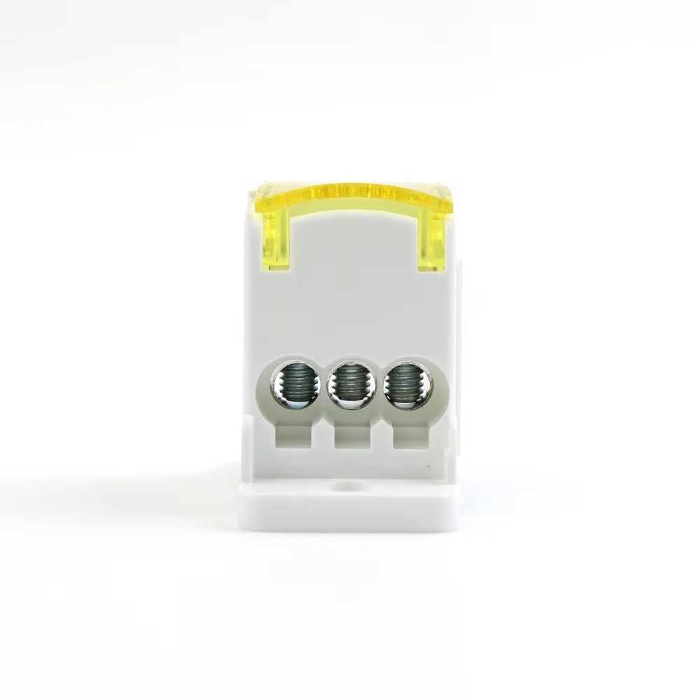 1Pcs Junction Din Wire Connector One In Several Out Terminal Block New UKK-80A Splitter Box
