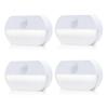 YzzYzz Motion Sensor LED Footlights (4-pack) - Daylight White, Indoor Footlight, No Installation Required, Wall Mounted Night Light