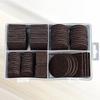 104Pcs Heavy Duty Felt Furniture Protection Pads Chair Table Leg Floor Protector Non-Slip Chair Protection Pad Felt