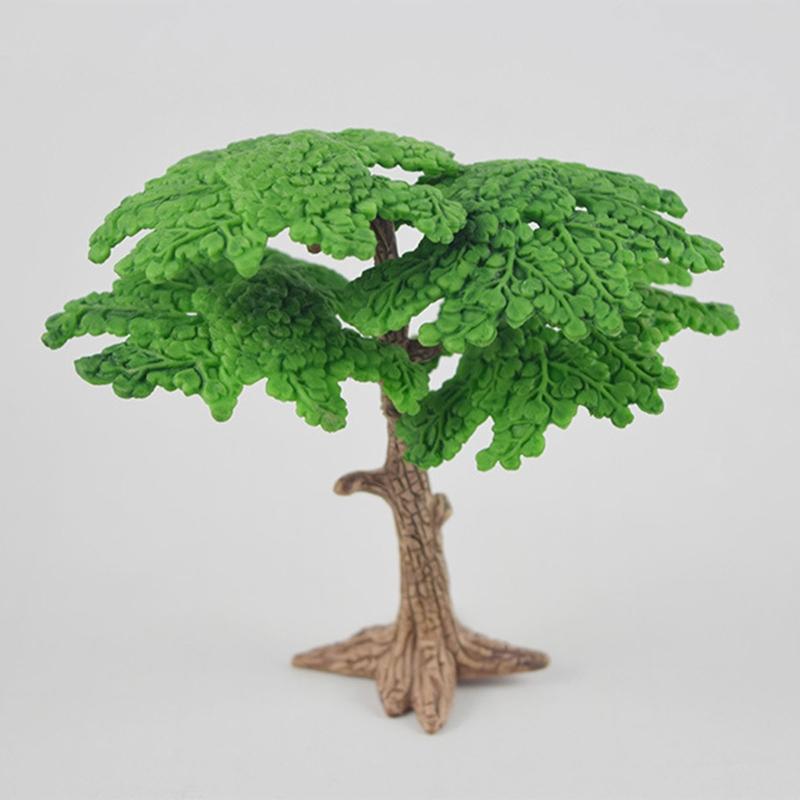Simulation Trees Miniature Model Trees Green Scenery Landscape Model Trees for Dioramas, DIY Crafts, Dollhouse Decor