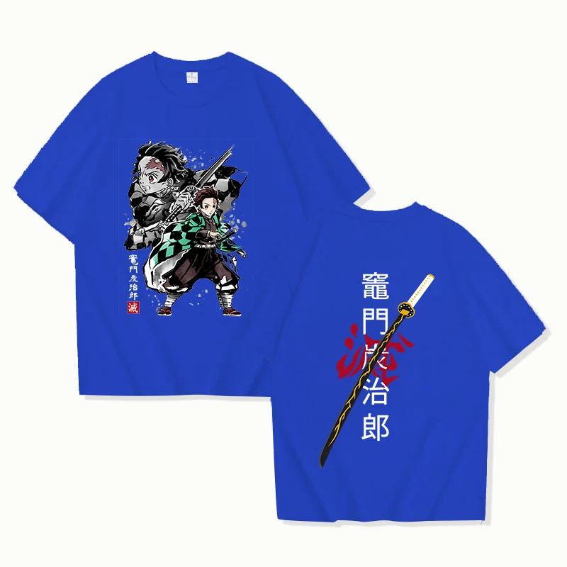 New Anime Kamado Tanjirou Printed T-Shirts Women Men Short Sleeve Funny Round Neck Tee Shirt Casual Summer Tops