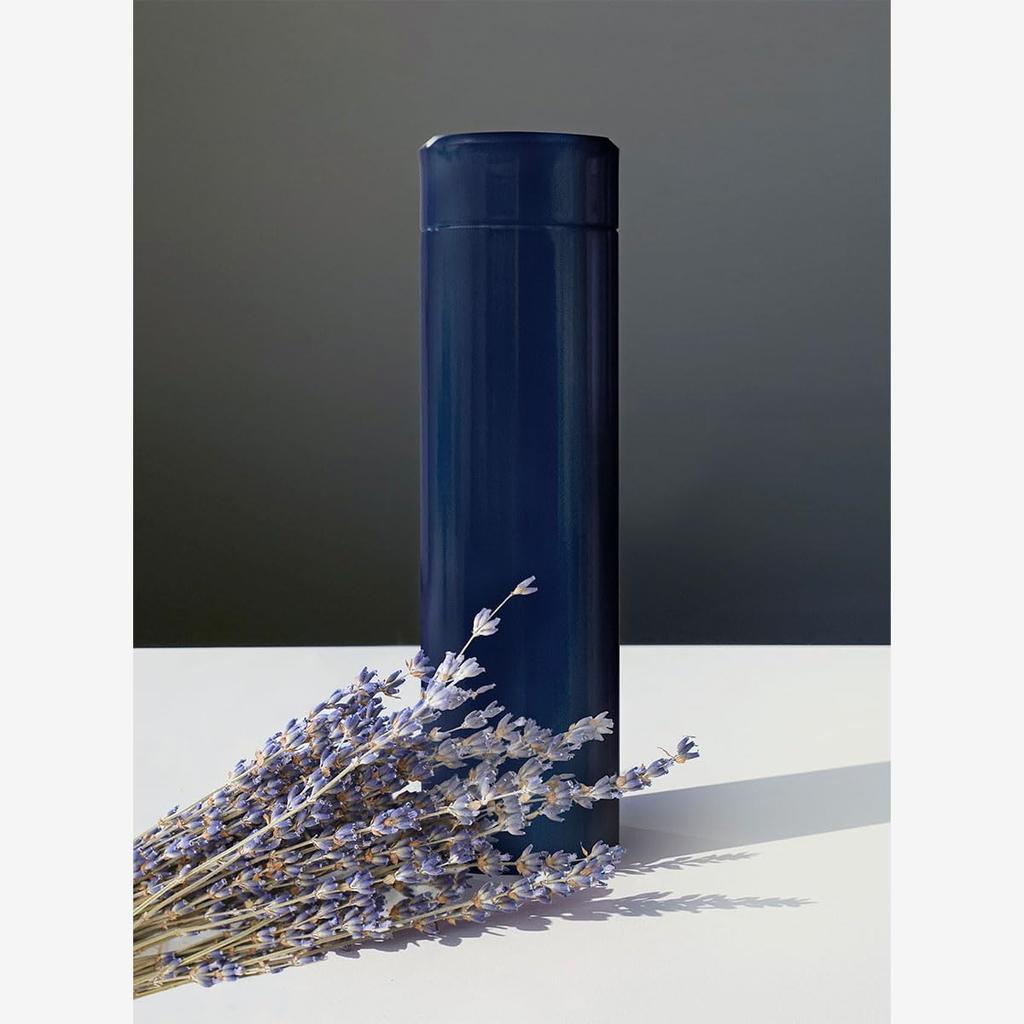 Atlas Airlist 400ml Stainless Steel Water Keeps Hot or Vacuum Mini Compatible with Sports Direct Navy ARSS-400NV Bottle, Cold, Insulated,