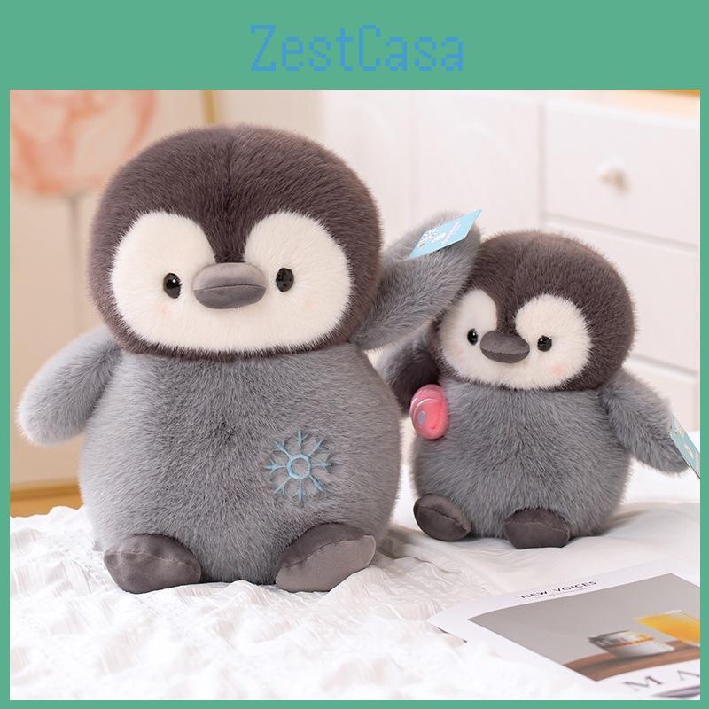 Pattern Fish Snowflake Penguin Plush Toy Stuffed Animal Kids Marine Doll Animal