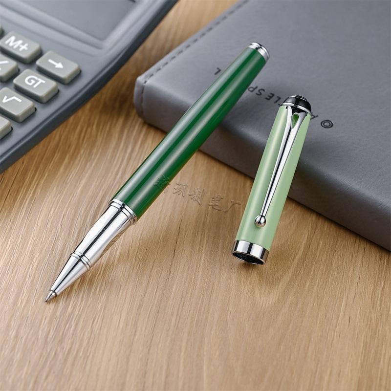 Morandi Color Metal Pen Enterprise Business Office Signature Pen Pen Teacher Gift Pen Orb Pen Print