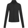 Meridian Soft Series High Stretch Solid Knit Zip Long Sleeve Jacket Women Jackets 6013760-008