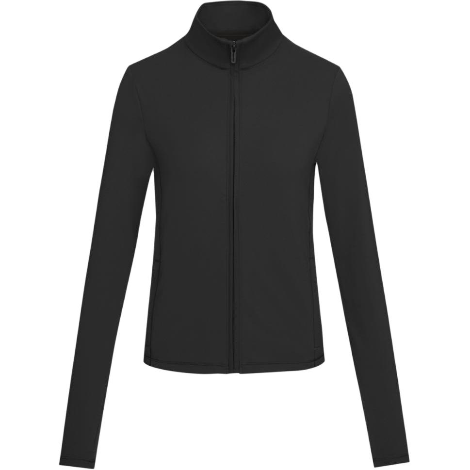 Under Armour Meridian Soft Series High Stretch Solid Knit Zip Long Sleeve Jacket Women jackets 6013760-008