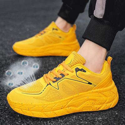 Buty sportowe dla par w stylu casual retro street, wygodne, na platformie, z siateczki, oddychające, Flyknit, buty do biegania dla mężczyzn i kobiet