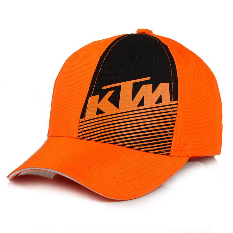 Ktm Baseball Cap With Embroidered Letter Pattern For Motorsports And Casual Wear