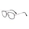 JYL TS Men's Square Metal-Temple - Double-Bridge Sun Shades CY-98378
