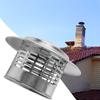 110/160mm Chimney Cap Exterior Wall Air Outlet Roof-Pipe Exhaust Hood Stainles Steel For Ventilation Ducts Chimneys Exhaust Hood