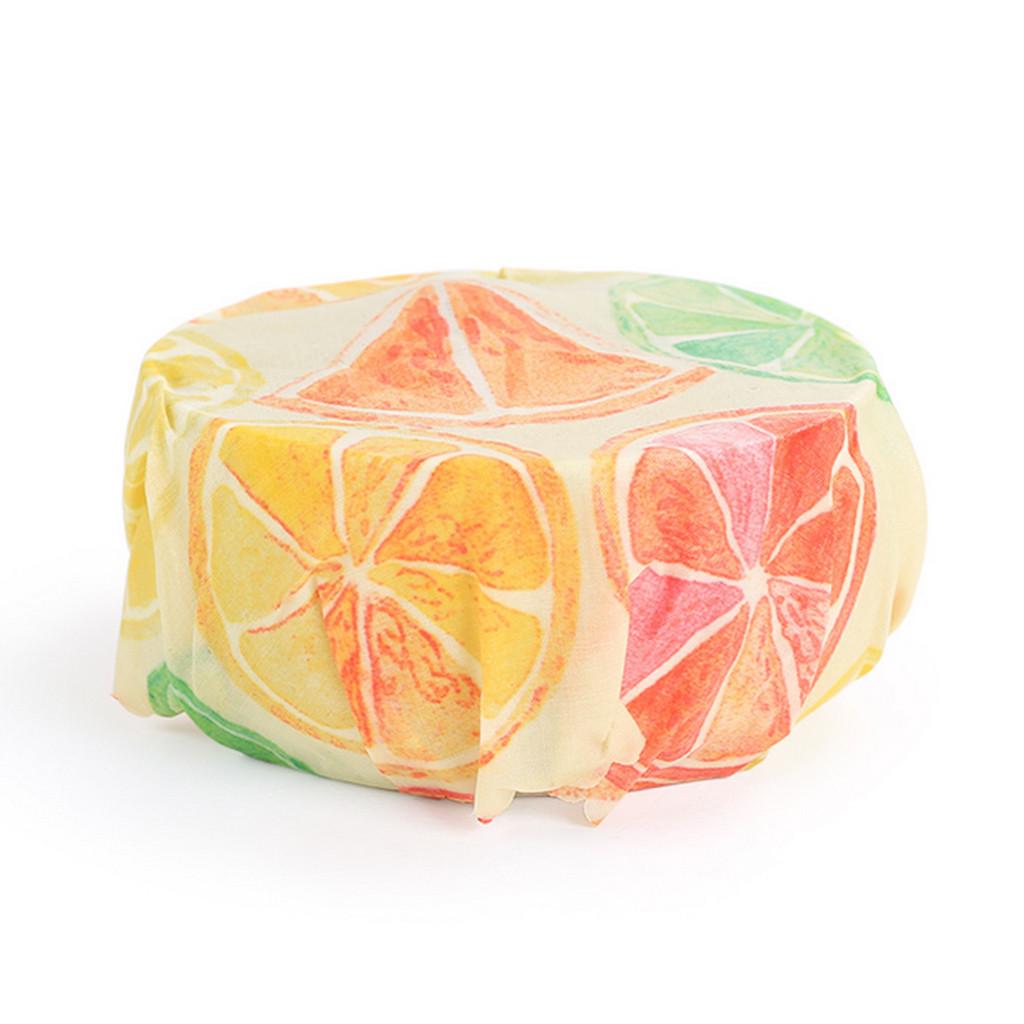 3pc Beeswax Fresh Cloth Organic Cotton Reusable Food Grade Packaging Cloth