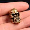 Unique Fang Skull Charm Copper Alloy Gothic Jewelry For Paracord Bracelet Keychain And Men's Fashion Accessories