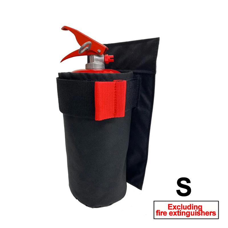 

Oxford Fabric Car Fire Extinguisher Organizer - Universal Trunk Storage Bag & Seat Back Holder, For Fire Extinguisher Storage