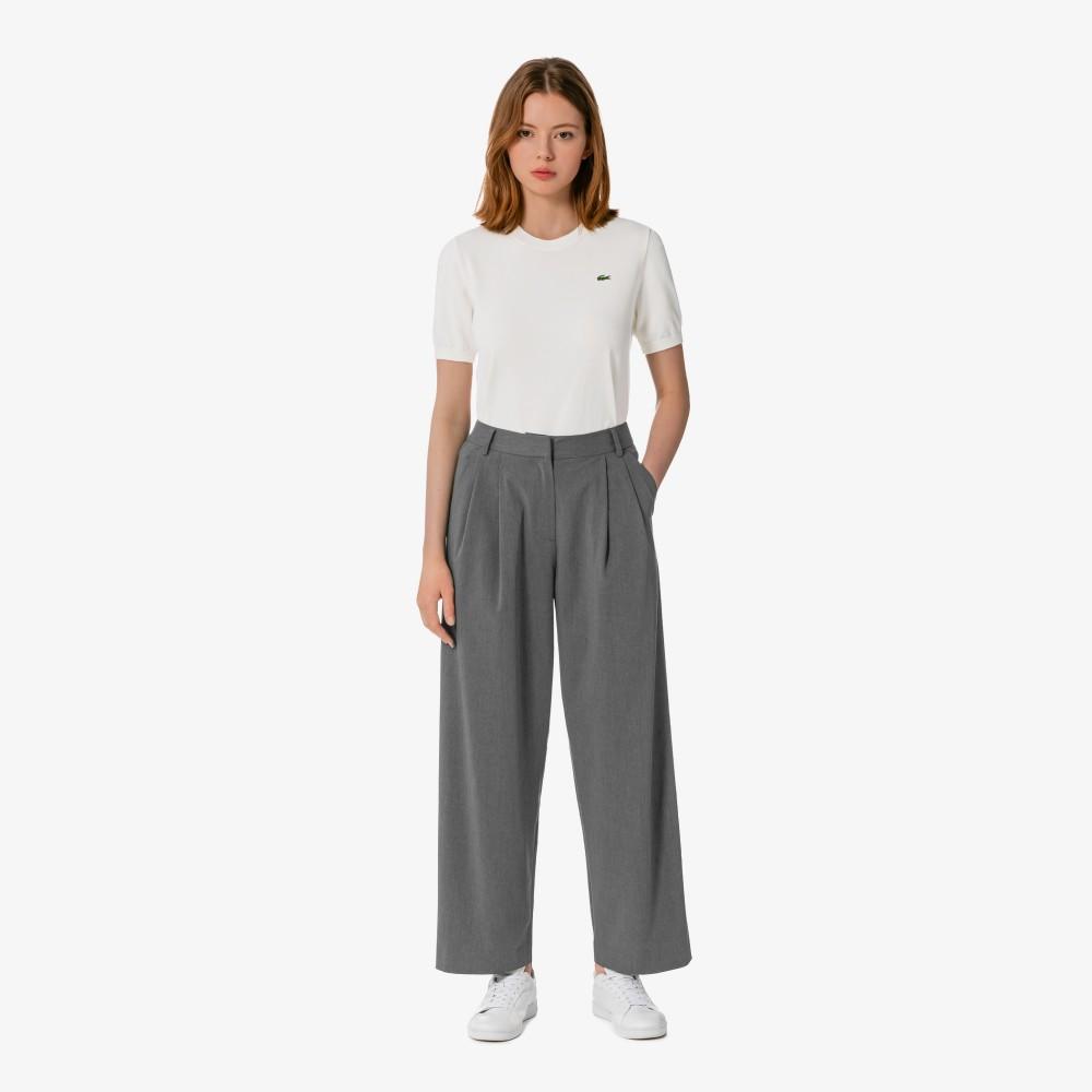 [Lacoste] Women's Spring Tuck Pants HF115E-56GCCA
