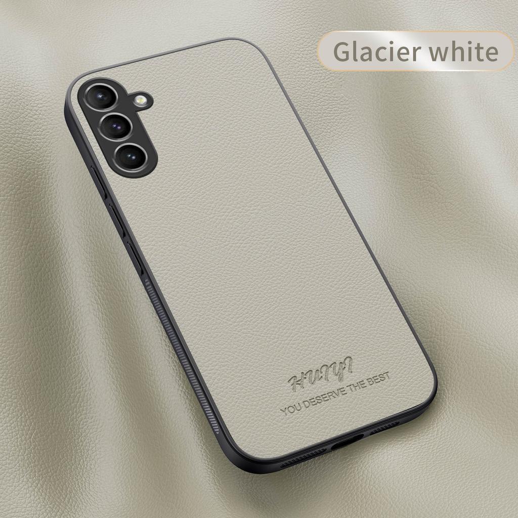 Leather Car Magnetic Case for Samsung Galaxy A55 A15 A25 A35 A14 A24 A34 A54 A52 A52S A05S A13 A23 A51 A71 4G A53 A73 5G M55 M15