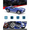 Welly 1/24 Ford 1965 Shelby Cobra 427 S/C Alloy Sports Car Model Diecast Metal Classic Racing Car Vehicles Model Simulation Kids Gift