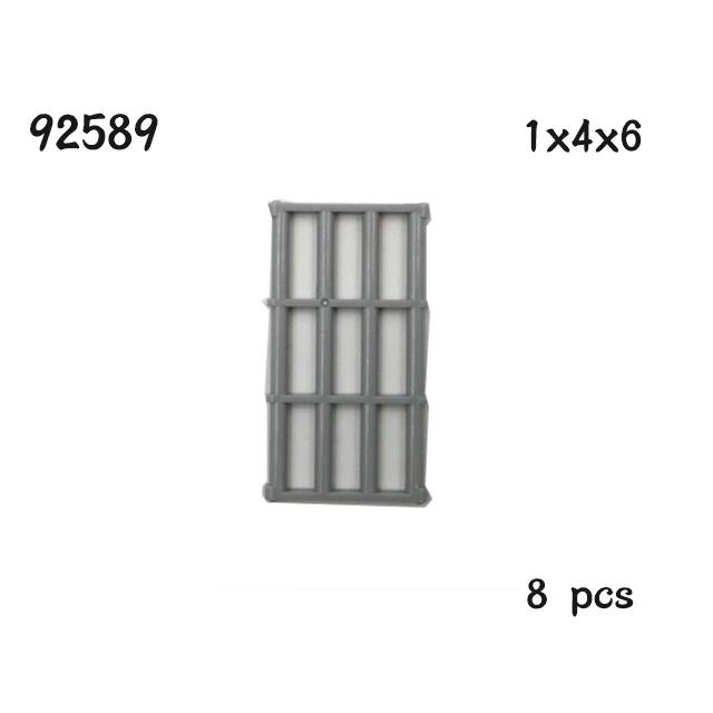 MOC Parts House Block 1x4x6 Door Frame Smart Windows 10 Pack 60596 60616 60803 57894 60623 60621 92589
