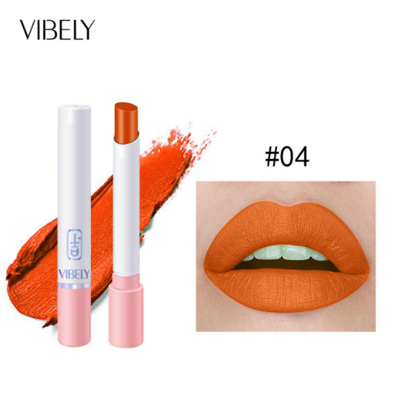 Damen-Lippen-Make-up, sexy, matt, langlebig, wasserfest, feuchtigkeitsbefeuchtend