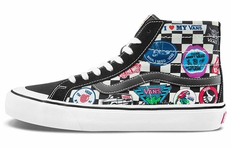 Vans SK8 HI Print Black Unisex VN0A3MV13P0 37