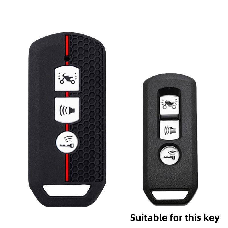 Silicone Car Remote Key Cover Case For Honda K35V3 Adv Sh 150 Forza 750 300 125 Pcx150 Automotive Accessories