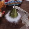 Feather Children Christmas Hair Clip Merry Christmas Decor Christmas Headband  Baby