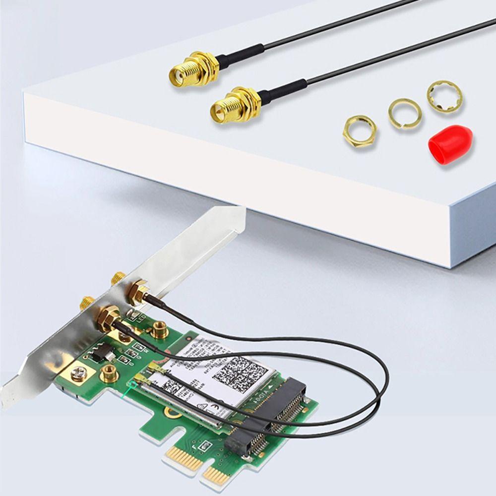 1Pcs 30cm SMA To IPX Cable RF1.13 RP SMA Female Adapter U.FL IPX Coax Cable  for Wifi Router Antenna