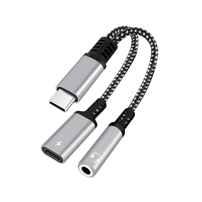 PD60W Fast Charging Type-C to 3.5mm Audio Adapter