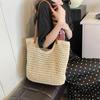Beach Seaside Vacation Bag Women's Large Capacity Shoulder Bag New Versatile Fashion Shopper Handbag