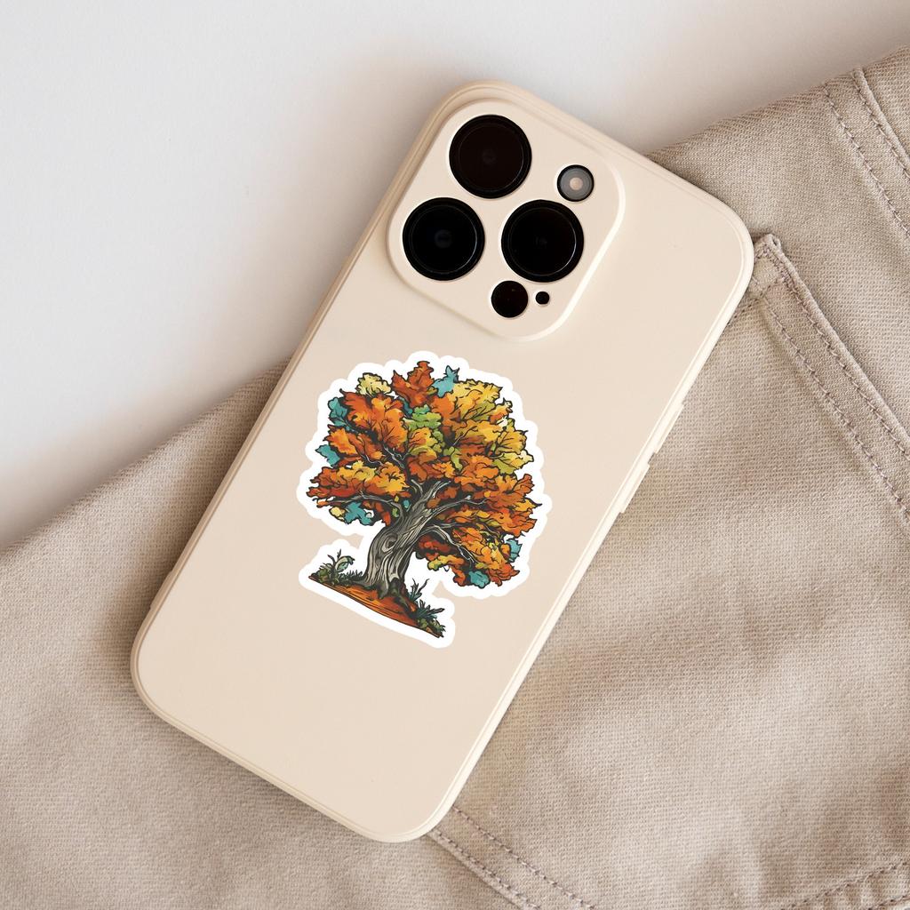 50 New Thanksgiving Doodle Stickers, Thanksgiving Food Stickers, Water Cup Computer Waterproof Decorative Stickers